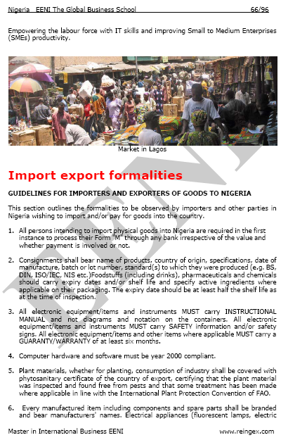 Nigeria I-import ang I-export